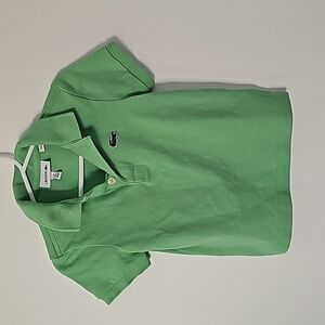 Lacoste toddler polo shirt color green size 2